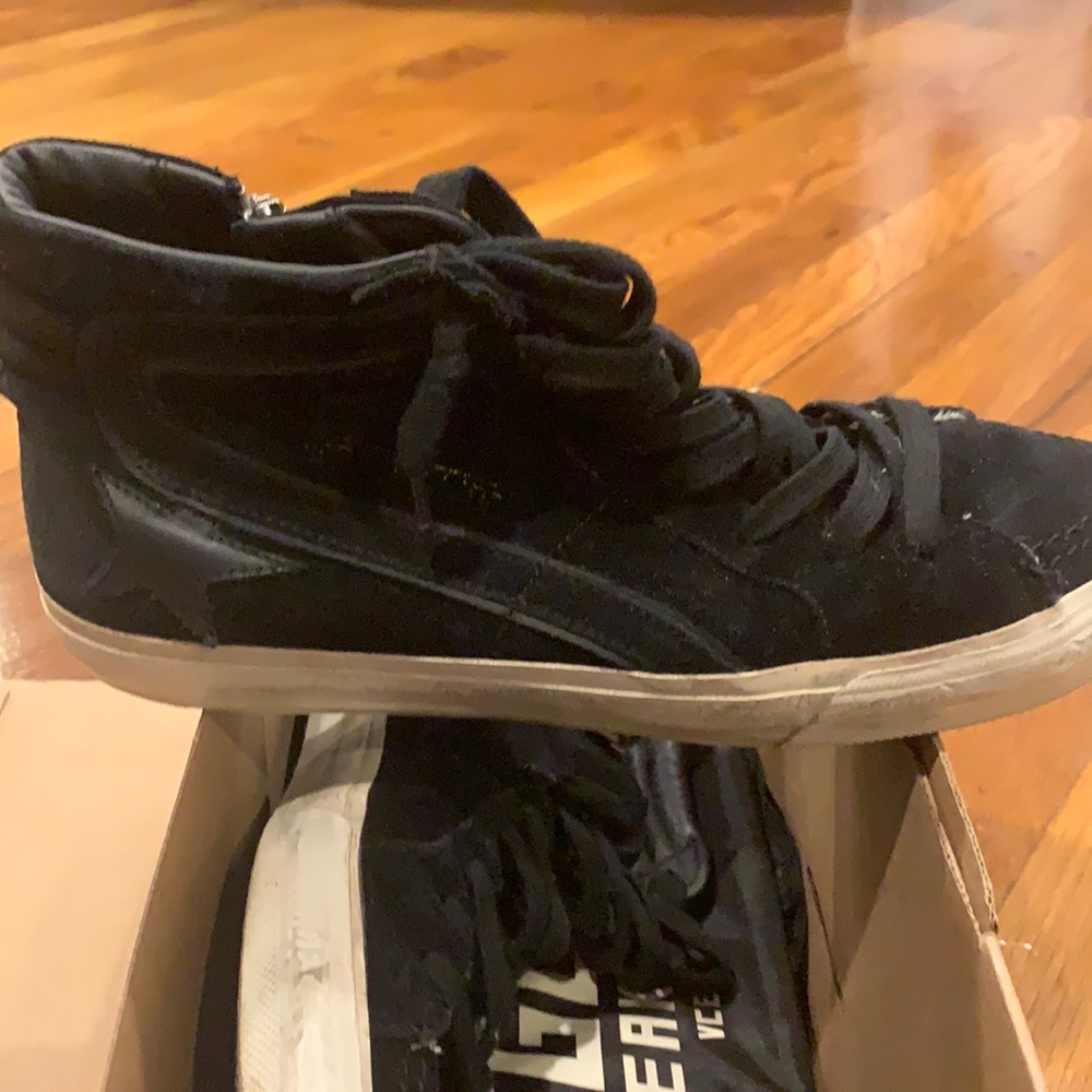 Golden goose black slide sneaker 39